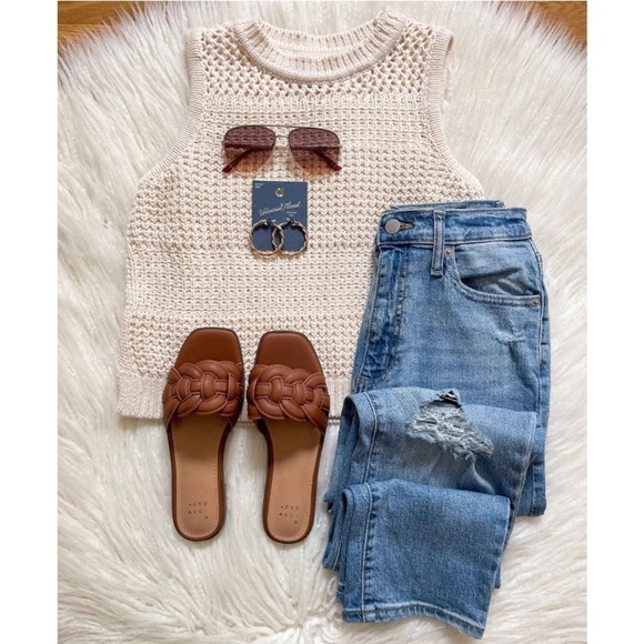 Women's Claudette Slide Sandals - A New
Day Cognac 11 - Picture 6 of 8